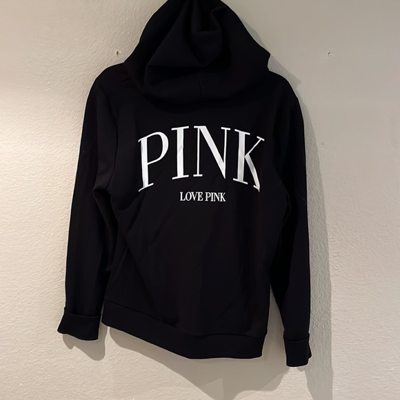 COPY - NEW w/ tags Black PINK zippered sweatshirt. - Picture 2 of 4